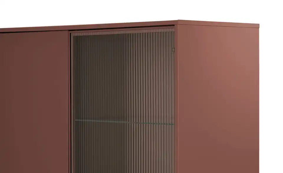 Love it Highboard Flumeri Ambiente – modernes Highboard Mauve mit LED-RGB, 118 cm hoch – Love it