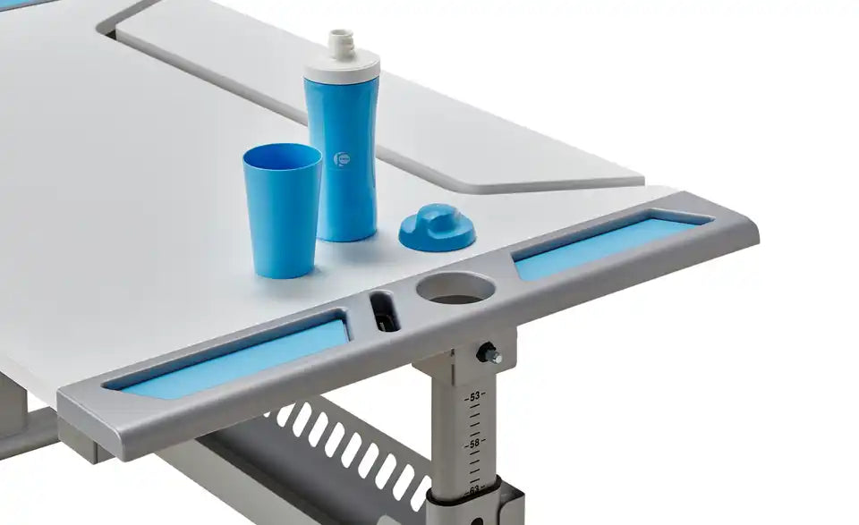 PAIDI Schülerschreibtisch Tablo Draufsicht – 120,4x70,4 cm, Tischplattenstärke 2,2 cm – PAIDI