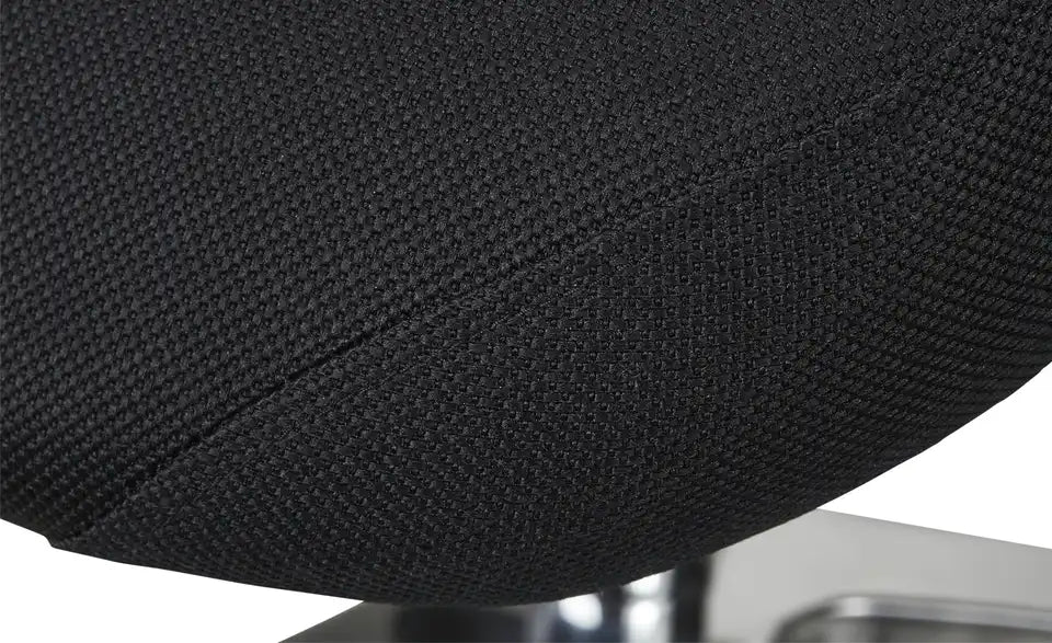 home worx Bürodrehstuhl Office 240 Gesamtansicht schräg – BHT 70x114x70 cm, Schwarz – home worx