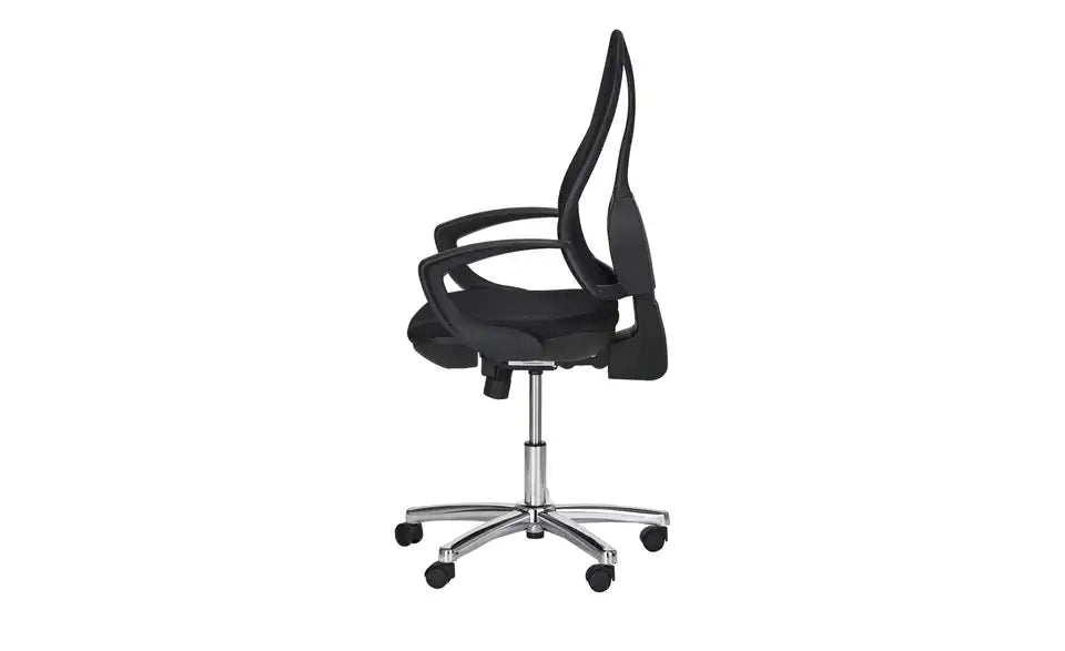 Home Worx Office 45 Detailansicht Rückenlehne – Kunstfaser 100% Polyester, schwarz – home worx
