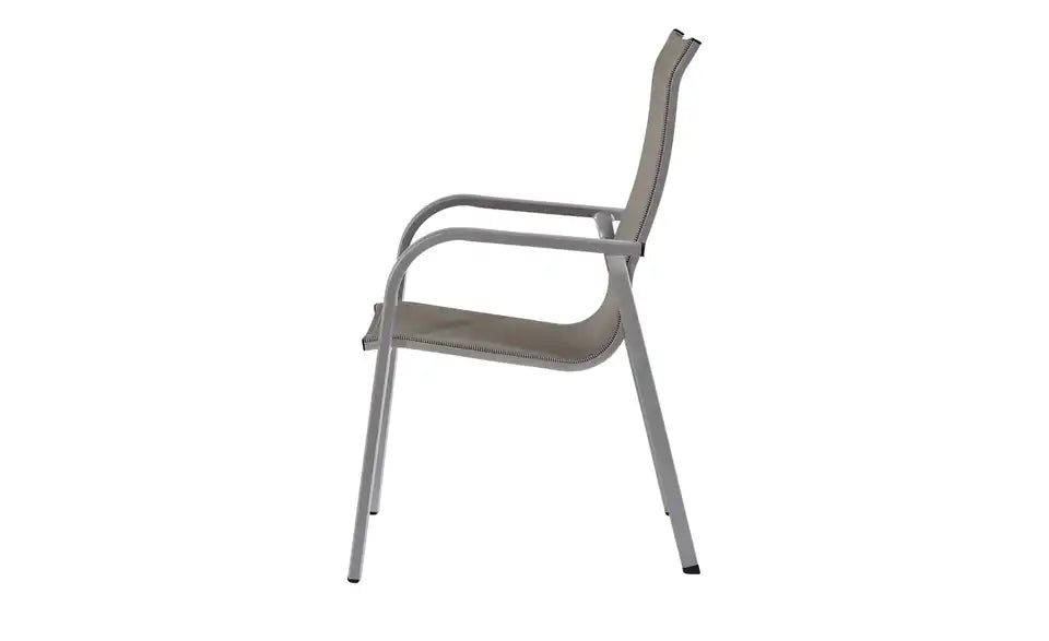 MWH Gartenstuhl Widoo Seitenansicht – Sitzhöhe 44 cm, Gesamthöhe 98 cm – MWH