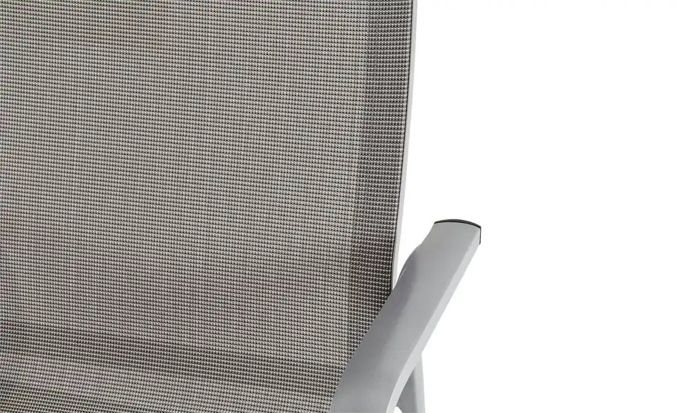 MWH Gartenstuhl Widoo Draufsicht – Sitzfläche textiles Gewebe, Kunststoff-Armlehnen – MWH