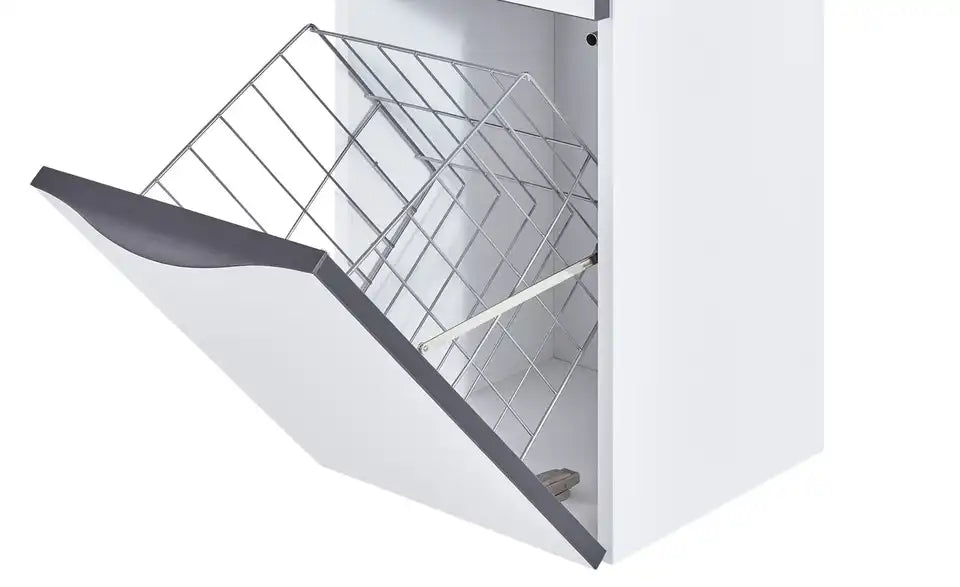 calmo Hochschrank Bajo Detailansicht Griff – Metall Anthrazit, gebürstet – calmo