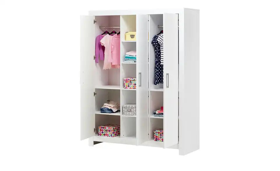 PAIDI Kleiderschrank Fiona Draufsicht – Breite 156,8 cm, klassischer Kleiderschrank – PAIDI