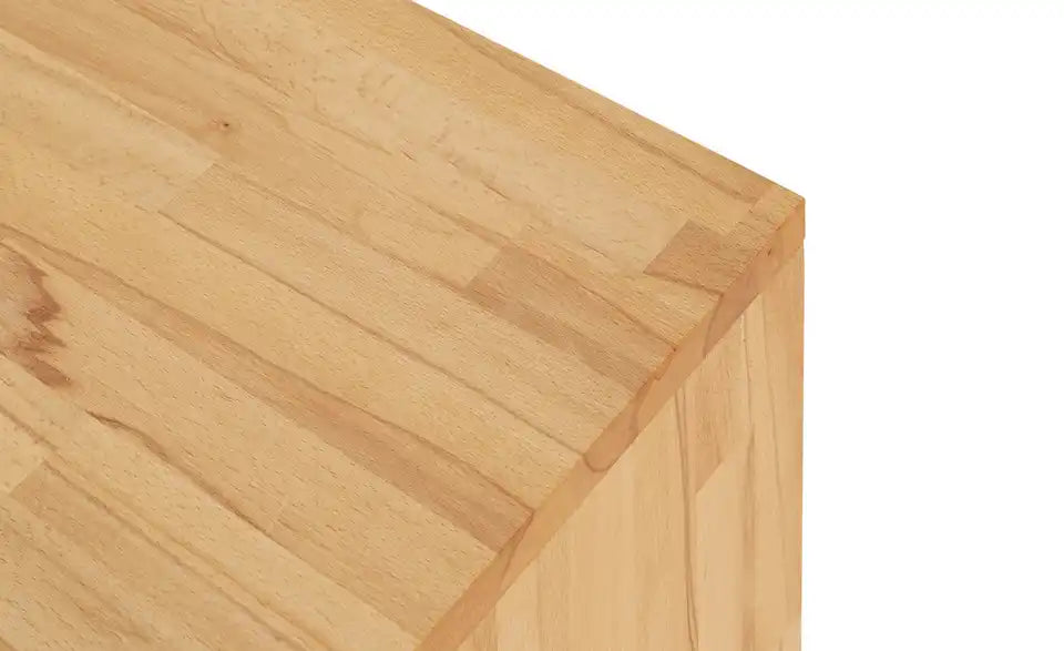 HASENA Nachtkommode Treva Detailansicht – Schubkasten Soft-Close, Kernbuche – HASENA