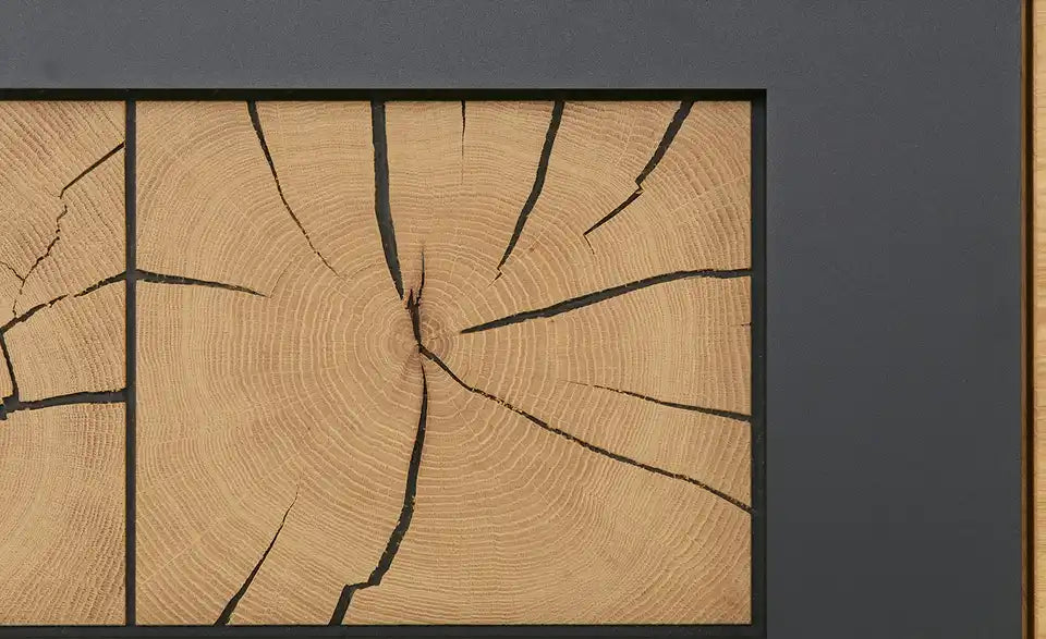 WÖSTMANN Wohnwand WM 1910 Detailansicht Lowboard – 201,9x60,6 cm, Schubkasten 15 kg – WÖSTMANN