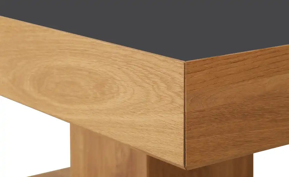 HARTMANN Couchtisch Caya im Raum – Eiche und Anthrazit, modernes Wohndesign – HARTMANN