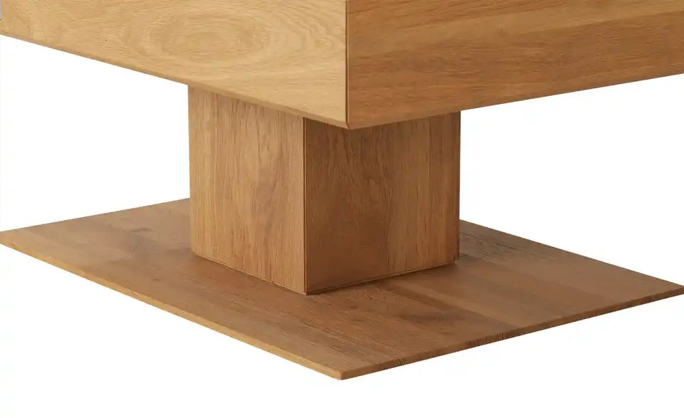 HARTMANN Couchtisch Caya Detailansicht Schubkasten – Push-to-Open, Mattglas-Applikation – HARTMANN
