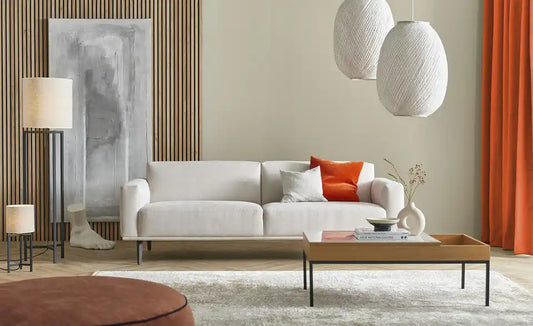 Jette Home Funktionscouchtisch Assistance Gesamtansicht – Sinterstein, WeißEiche – Jette Home