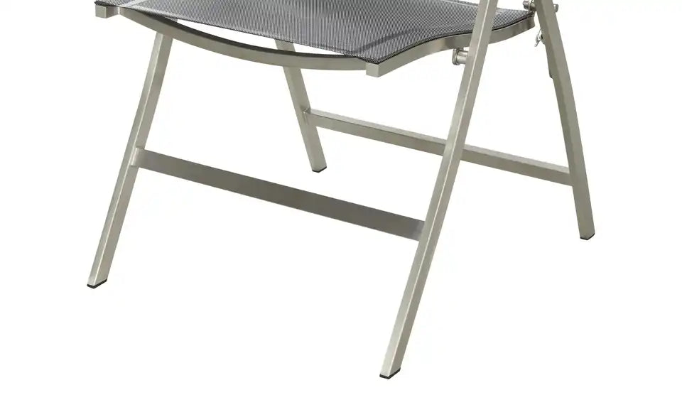 a casa mia Klappsessel London Stilaufnahme – Sessel klappbar Lounge Dunkelgrau – a casa mia