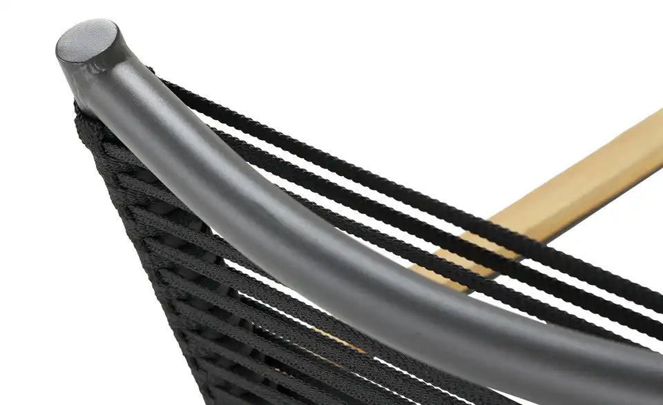 Zebra Stapelsessel Spider stapelbar – Aluminiumgestell pulverbeschichtet, Outdoorsessel – Zebra