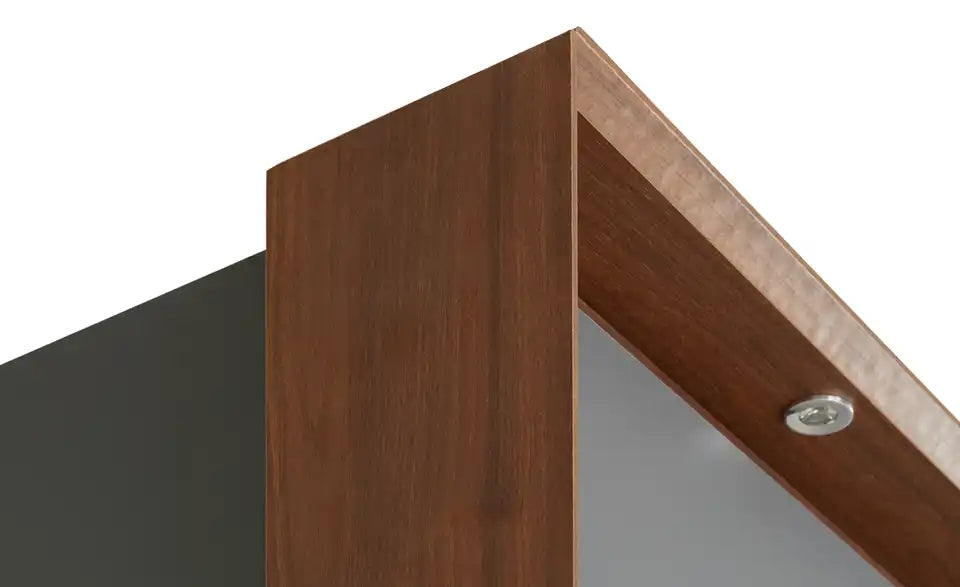 Playboy Kleiderschrank Victoria Rueckenansicht – Kleiderstange Metall silber – Playboy