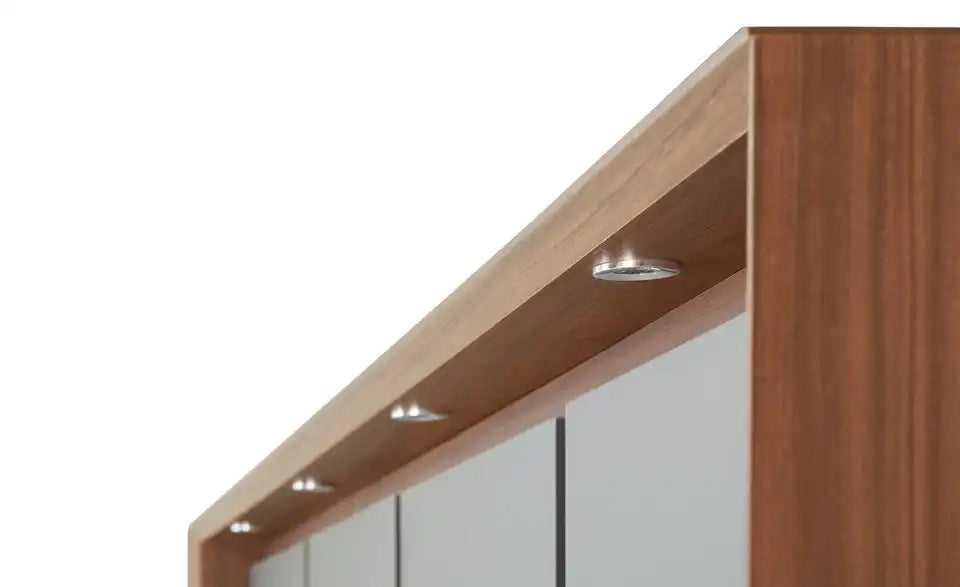 Playboy Kleiderschrank Victoria Draufsicht – Breite 200 cm, 3 Schubkästen – Playboy
