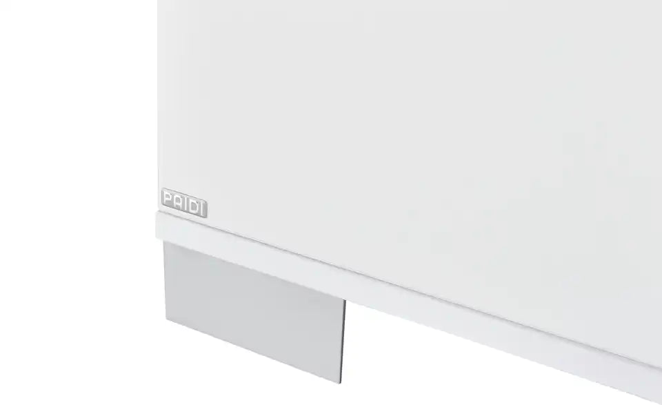 PAIDI Kleiderschrank Kira Detailansicht Griff – Relinggriff Metall silber, Soft-Close – PAIDI
