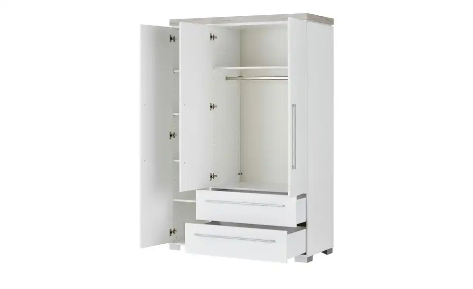 PAIDI Kleiderschrank Kira Türdetail – Soft-Close Drehtüren, GS-geprüft – PAIDI