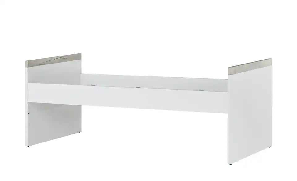 PAIDI Kojenbett Kira Rückansicht – Spanplatte melaminbeschichtet Gesamtbreite 206 cm – PAIDI