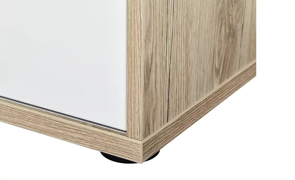 PAIDI Lowboard Fionn Detailansicht Material – Holzwerkstoff Eiche/Weiß – PAIDI