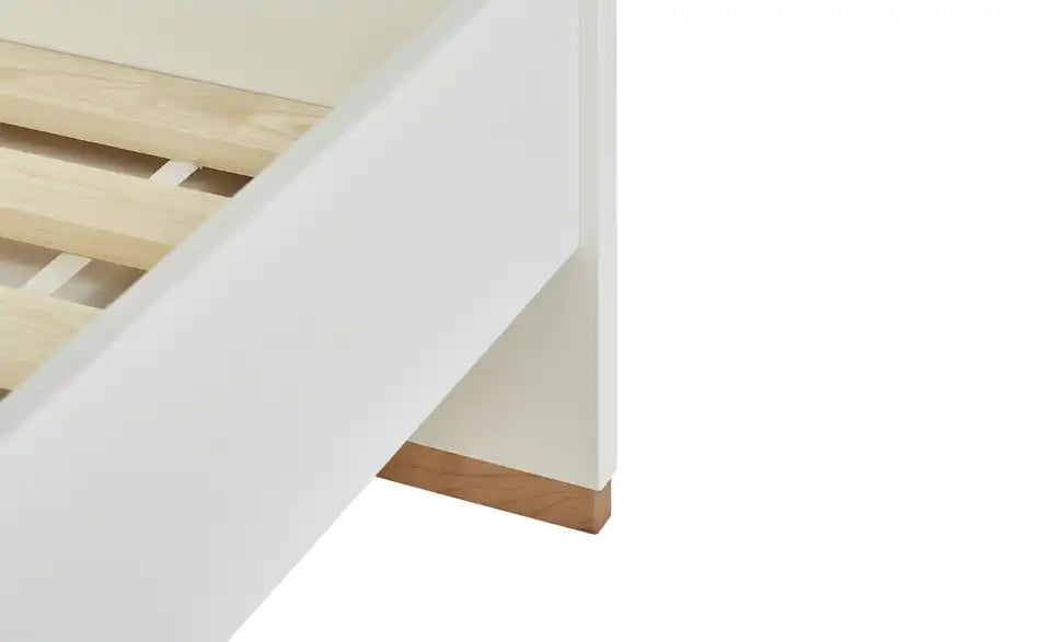 pinio Bett Soe Nahaufnahme Material – Holzwerkstoff laminiert, Buche massiv – pinio