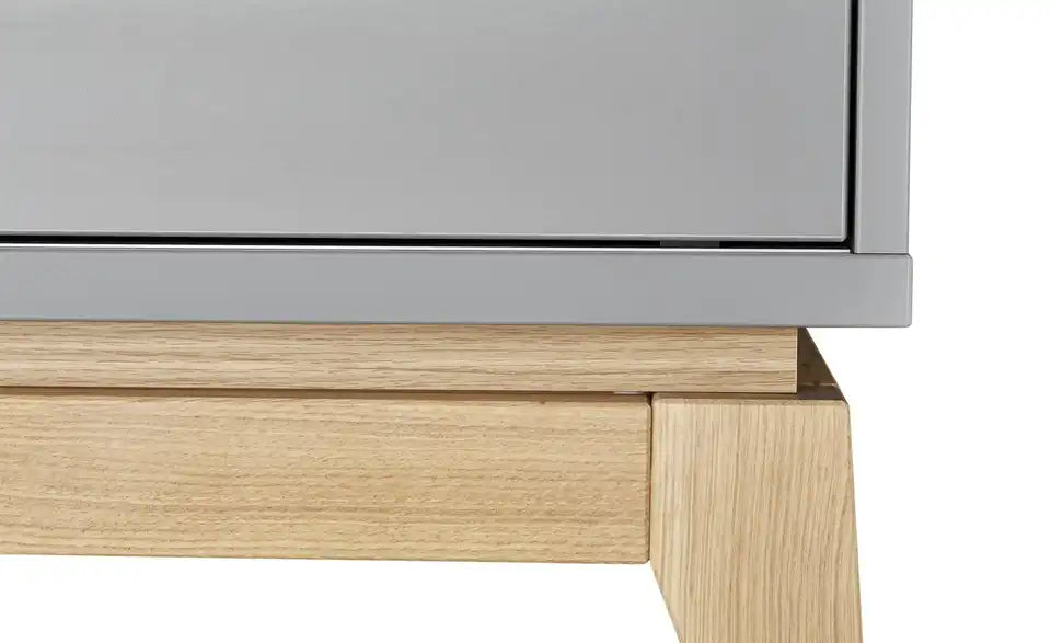 PAIDI Lowboard Sten im Raum – skandinavisches Wohnzimmer-Lowboard, Eiche-Akzente – PAIDI