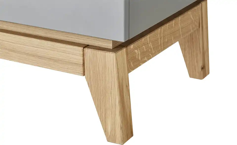 PAIDI Nachtkommode Sten Draufsicht – GrauEiche, Gesamttiefe 39,6 cm – PAIDI