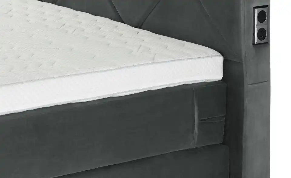 Musterring Boxspringbett Dubai Detail USB – Kombi-Lichtschalter mit Zweifach-USB – Musterring