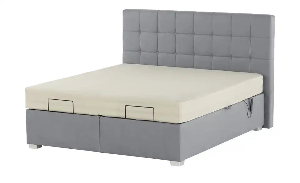 vanDoorn Motor-Boxspringbett Ohio Detailansicht Matratze – Wendeschlaufe, Anti-Rutsch-Einsatz – vanDoorn