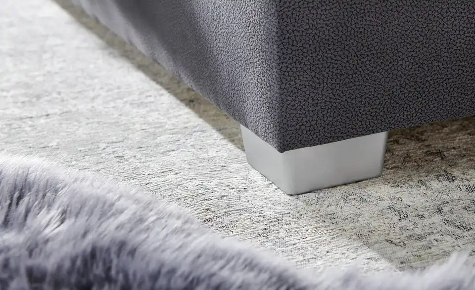 vanDoorn Motor-Boxspringbett Ohio im Schlafzimmer – Bettkasten mit Gasdruckfeder, Grau – vanDoorn