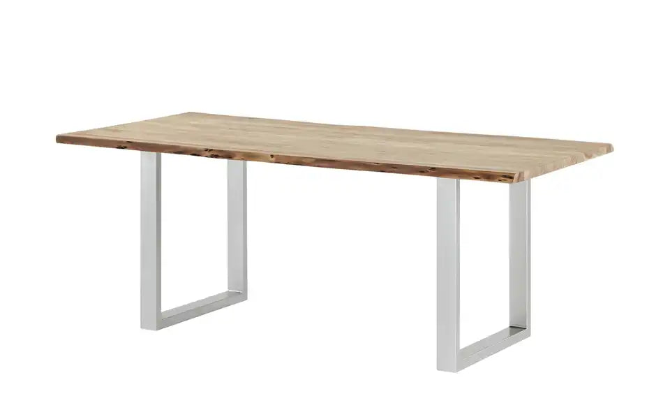 Dine + Mine Kufentisch SigNature One von vorne – 200x100 cm, 8 Personen – Dine + Mine