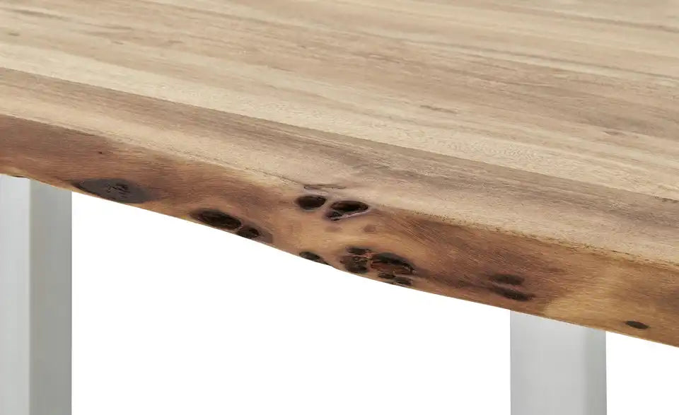 Dine + Mine Kufentisch SigNature One im Raum – Esstisch Landhausstil, Tischplatte 3,5 cm – Dine + Mine