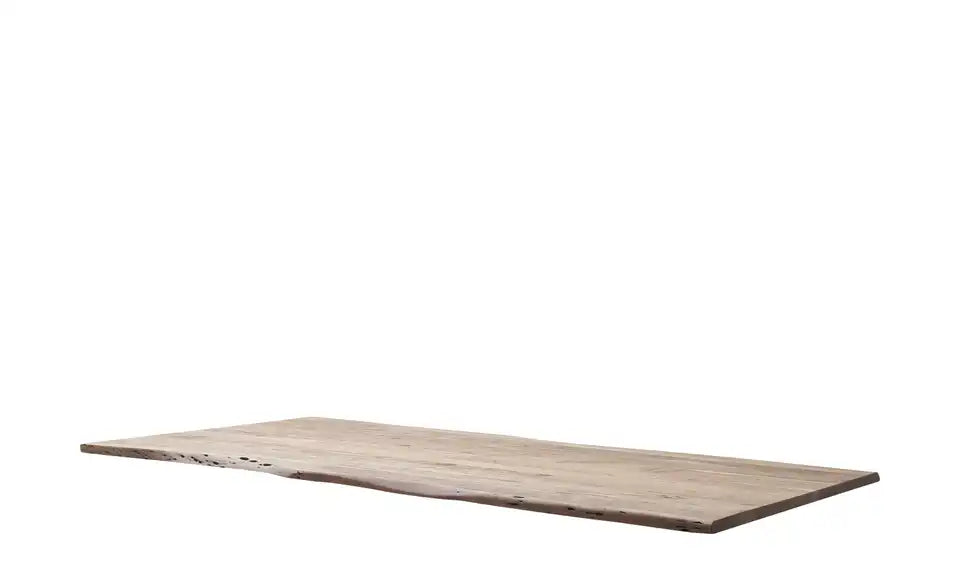Dine + Mine Tischplatte SigNature One Gesamtansicht – Akazie massiv Natur, Baumkante – Dine + Mine