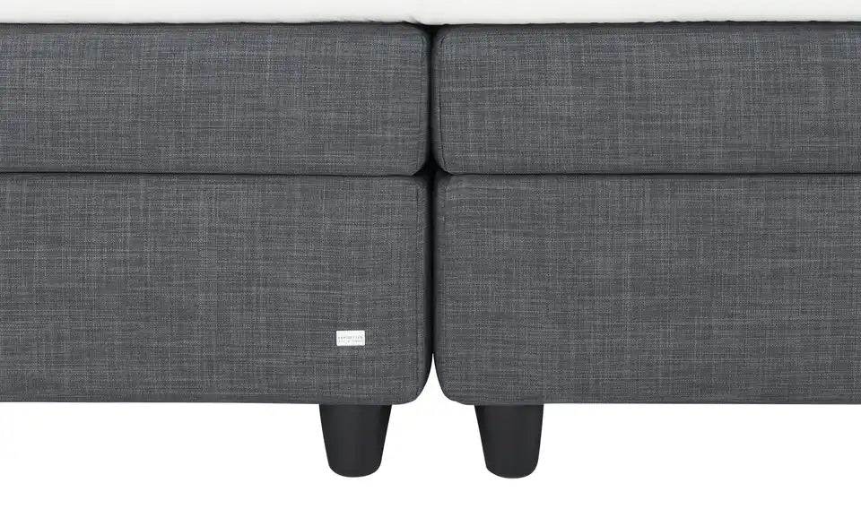 RUF Boxspringbett Verena Draufsicht – Liegefläche 160x200 cm, waschbarer Doppeltuch-Bezug – RUF