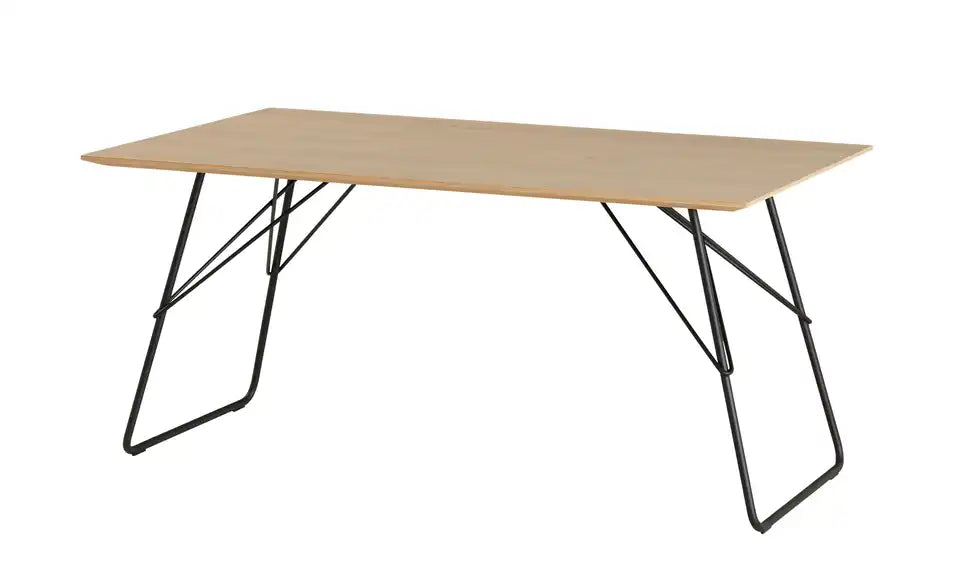KOINOR Kufentisch Dining System 4 Seitenansicht – Kufengestell Metall pulverbeschichtet, 76 cm hoch – KOINOR
