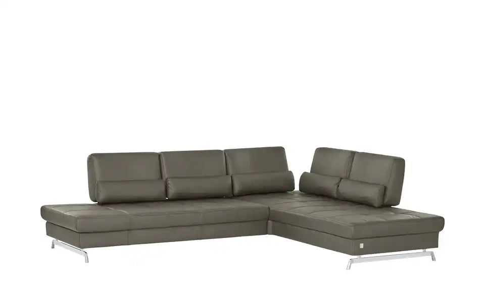 JOOP! Ecksofa Leder Loft 8108 Seitenansicht – Sitztiefe 74 cm, Sitzhöhe 41 cm – JOOP!