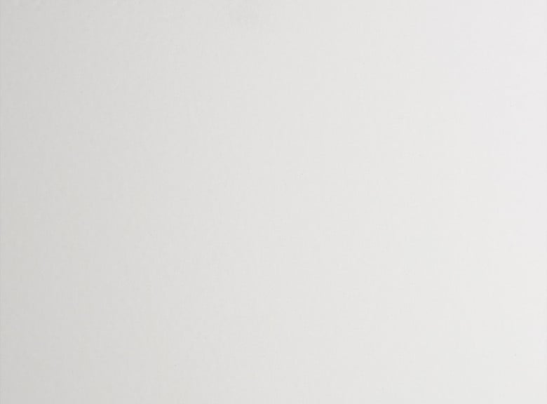 QWERTY Schreibtisch Gesamtansicht von hinten – Edelstahlgestell, Tiefe 72 cm – Cattelan Italia
