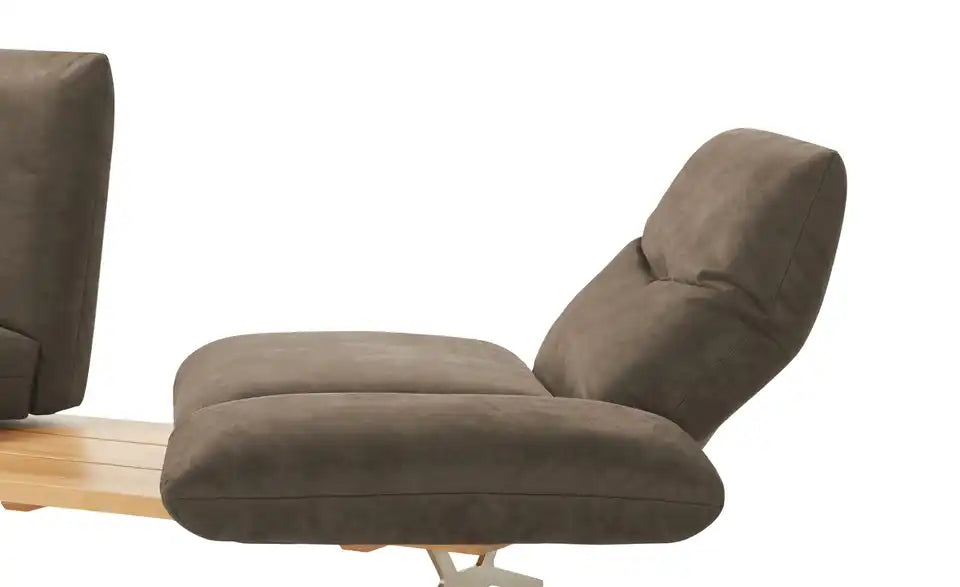 KOINOR Ecksofa Marilyn Rückansicht – Kernbuche massiv mit Baumkante – KOINOR