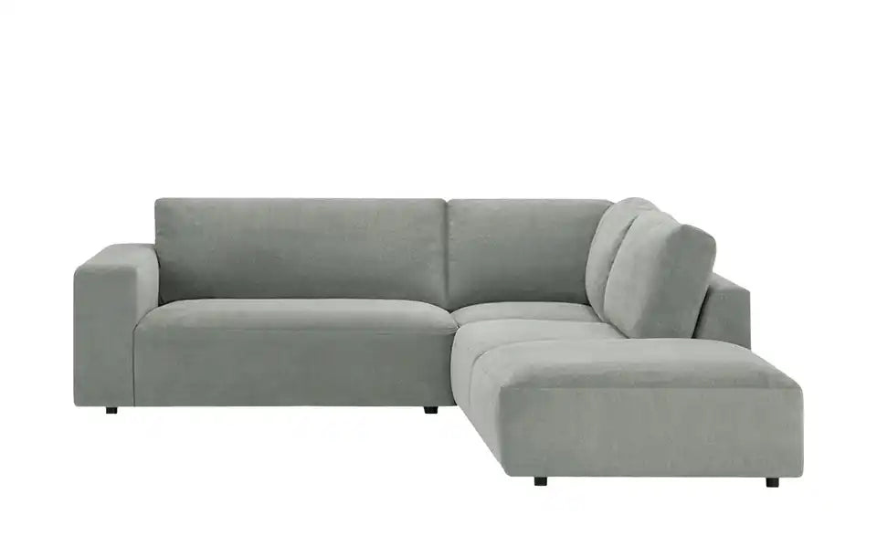 Musterring Ecksofa Lucia Gesamtansicht – Steingrau, 320x246 cm – Musterring