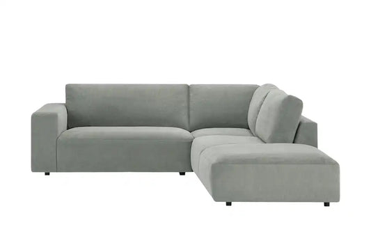 Musterring Ecksofa Lucia Gesamtansicht – Steingrau, 320x246 cm – Musterring