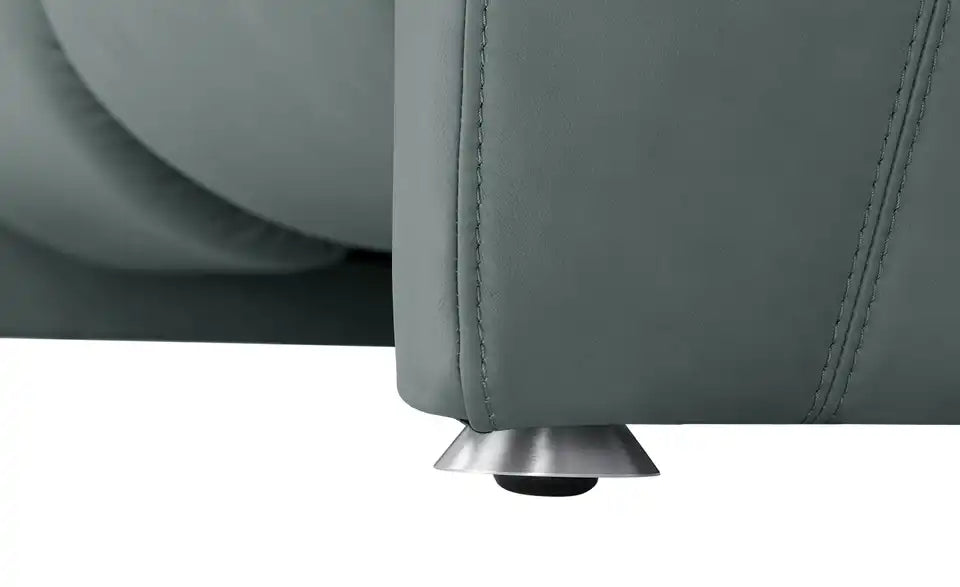 himolla Einzelsofa 4011 Draufsicht Sitz – Sitzbreite 2,5-Sitzer, Leder Rauchblau – himolla