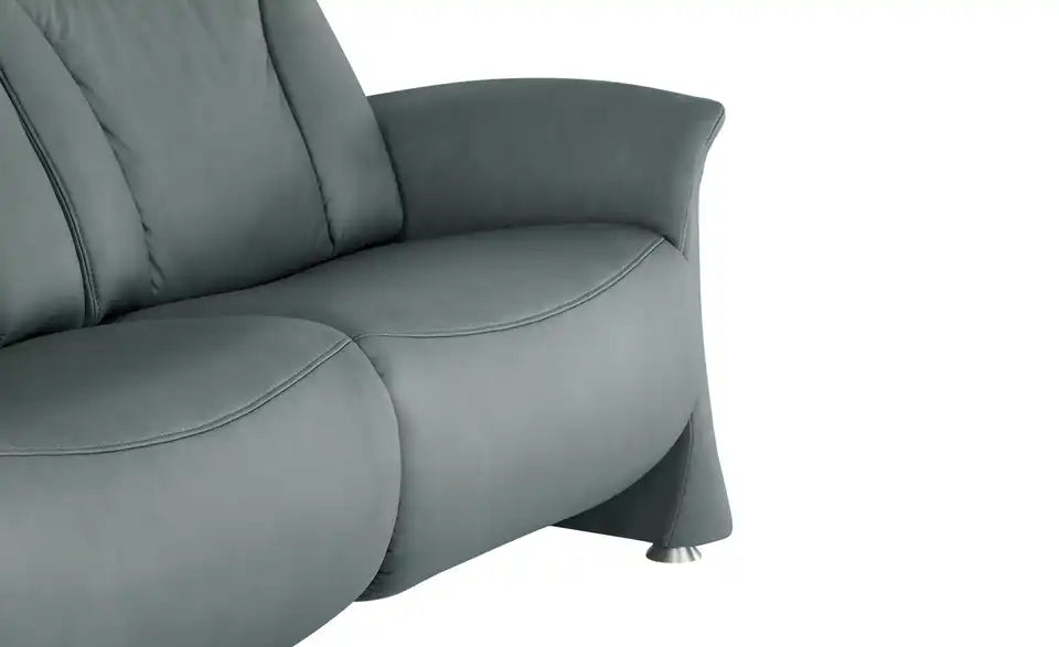 himolla Einzelsofa 4011 Ambiente Wohnzimmer – Leder Rauchblau, Wall-Away-Relaxsofa – himolla