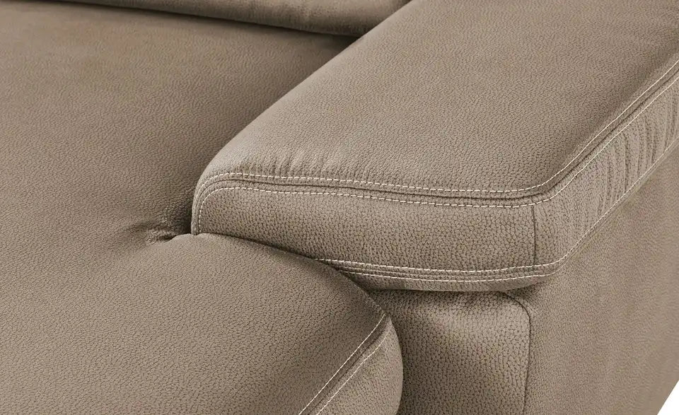 Wohnlandschaft Amanda Detailansicht Rückenlehne – Massivholz-Korpus, komfortabel gepolstert – Lounge Collection