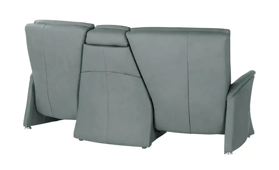 himolla Trapezsofa 4010 Rückenansicht – runde Metallfüße, Trapezform – himolla