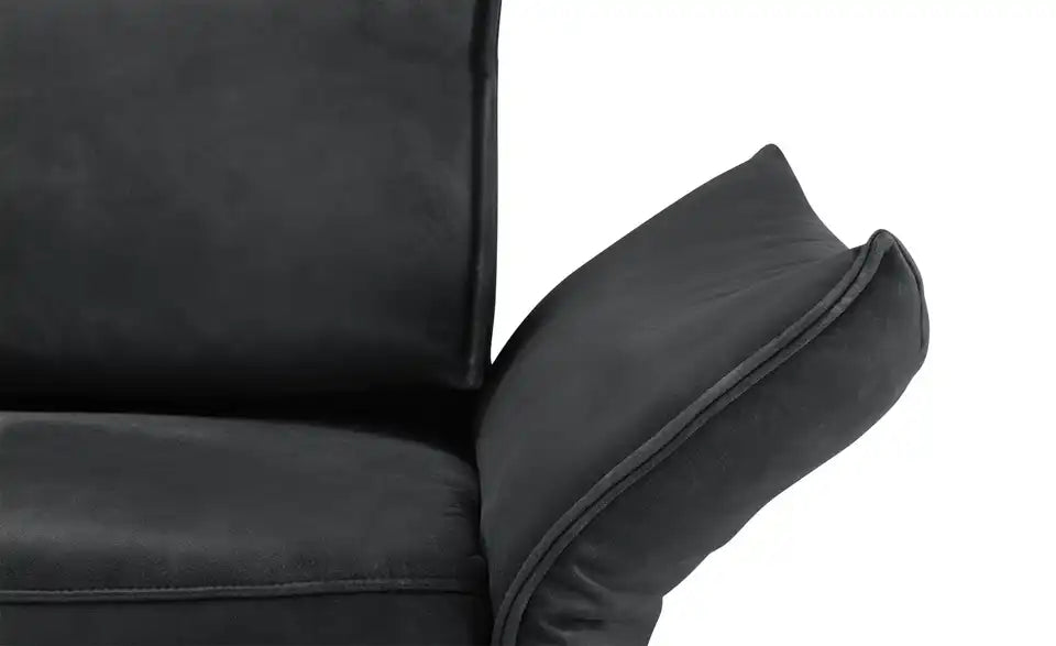 KOINOR Einzelsofa Vanda Detailansicht Fuß – Metall Nickel satiniert elegant – KOINOR