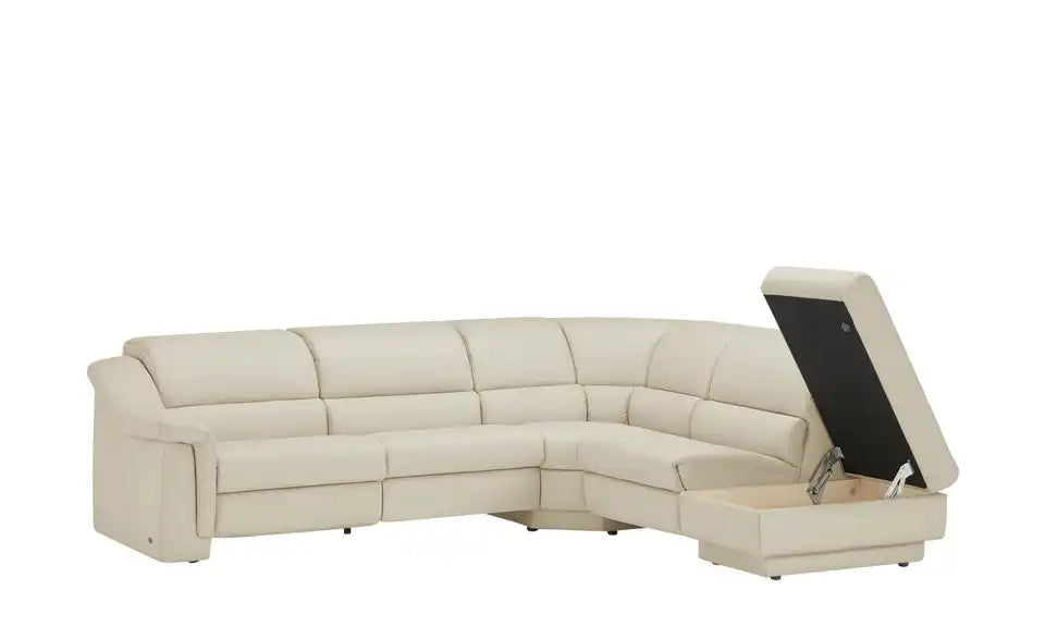 himolla Ecksofa 1301 Seitenansicht – Sitzhöhe 46 cm, Sitztiefe 55 cm – himolla