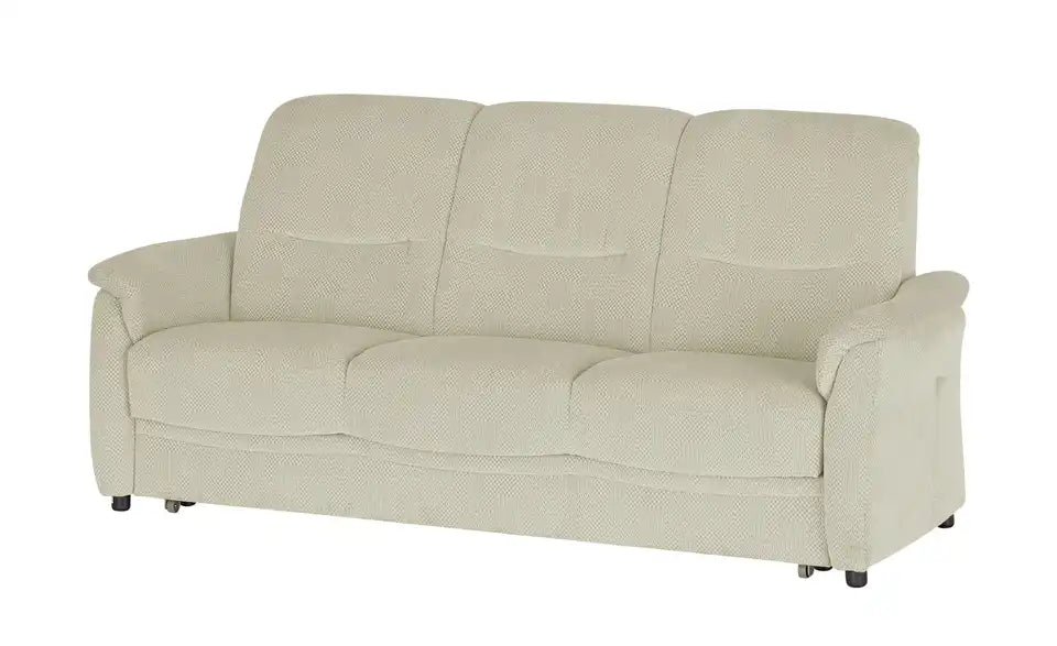 Polstermöbel Oelsa Schlafsofa Sarah Seitenansicht – Wellenunterfederung, Sitzhöhe 46 cm – Polstermöbel Oelsa