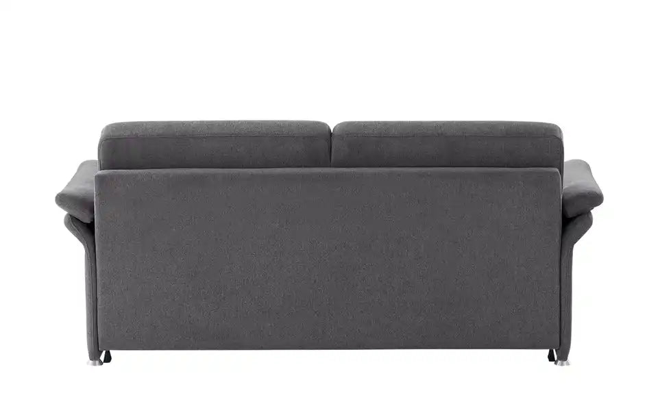 nehl Schlafsofa Boston Basic ausgeklappt – Liegefläche 200 cm Länge in Anthrazit – nehl
