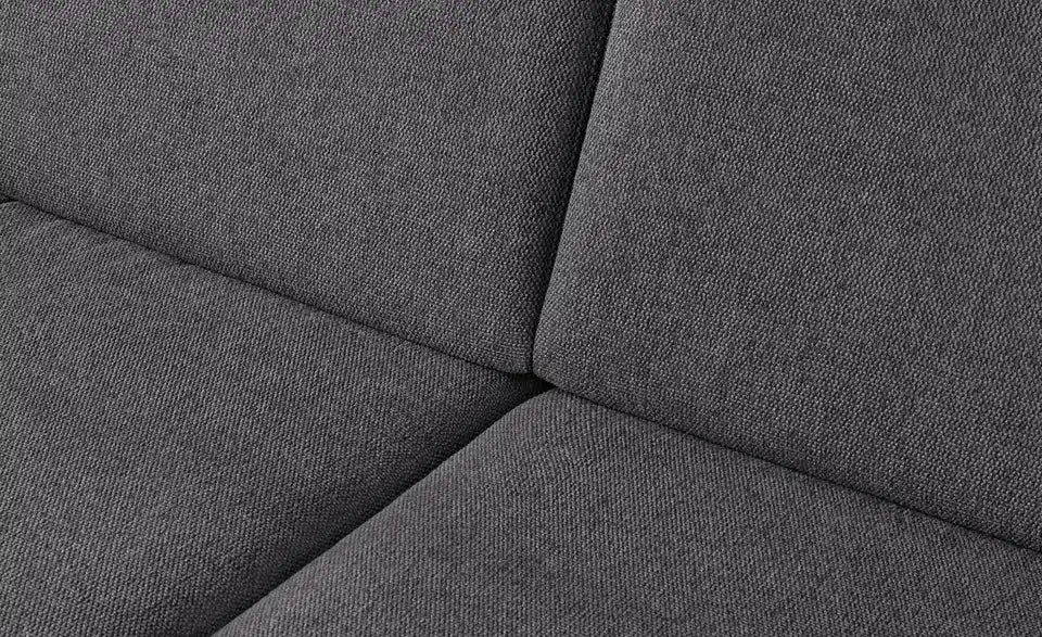nehl Schlafsofa Boston Basic im Raum – frei stellbar, Made in Germany, Anthrazit – nehl