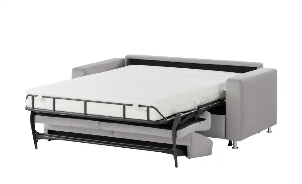 nehl Schlafsofa Boston Deluxe aufgeklappt – Lattenrost, Liegefläche 145 cm breit – nehl