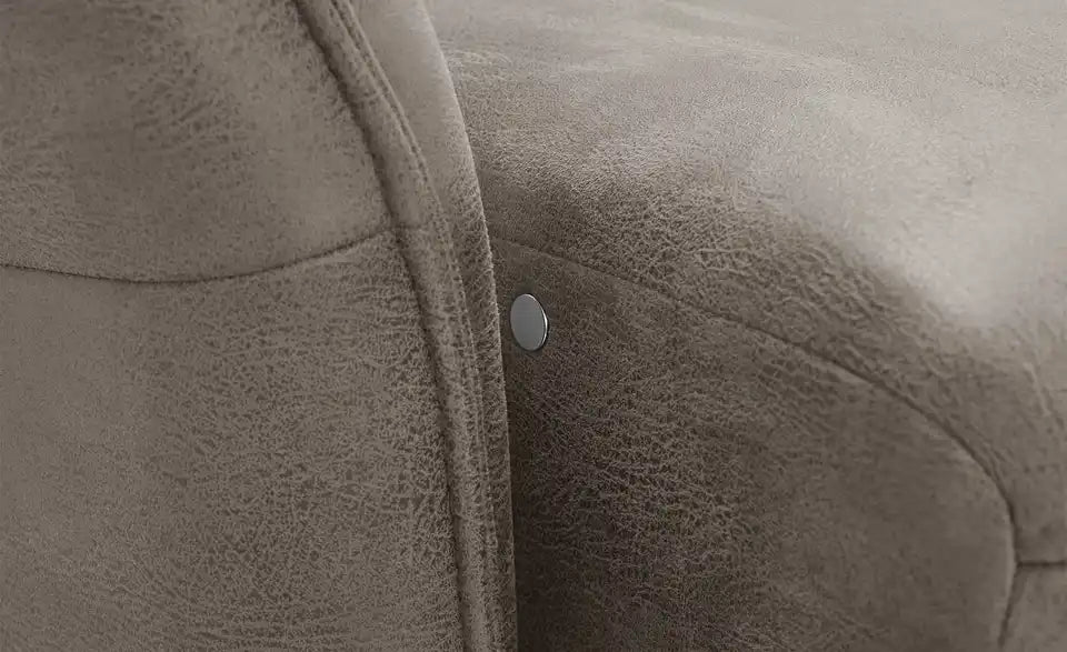 Hukla Sofa 2,5-sitzig Solea Schraegansicht hinten – Breite 196 cm, zeitlos modern – Hukla