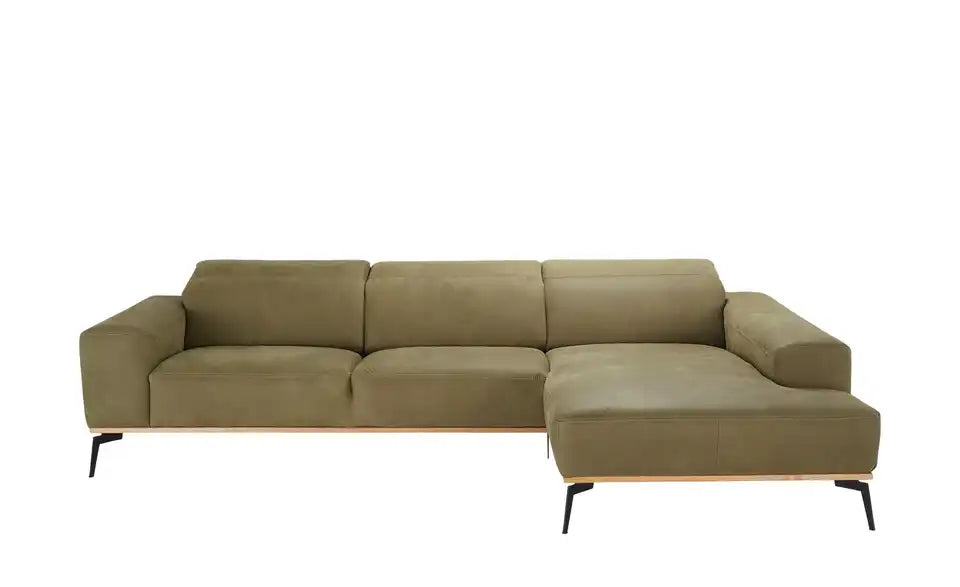 Ravensberger Werkstätten Ecksofa Oakland von vorne – Kaltschaum, Wellenunterfederung – Ravensberger Werkstätten