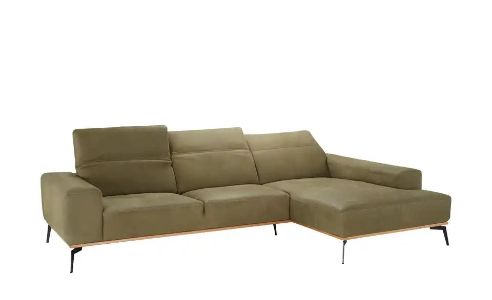 Ravensberger Werkstätten Ecksofa Oakland Nahaufnahme – Metallgestell Schwarz, Bodenfreiheit 18 cm – Ravensberger Werkstätten